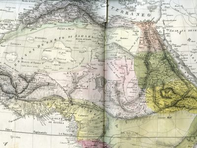 L’Africa divisa nelle sue principali regioni