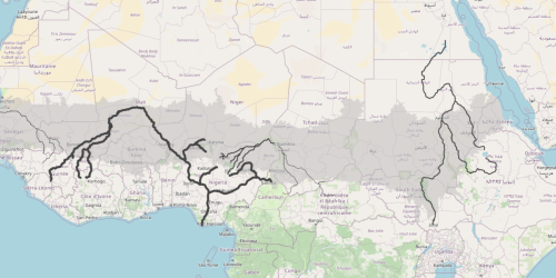 La pressione antropica sui fiumi del Sahel