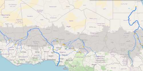 15- Main dams and river flow