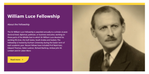 The Sir William Luce Lecture 2025