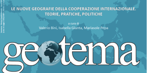 Pubblicazione “Le nuove geografie della cooperazione internazionale. Teorie, pratiche, politiche”