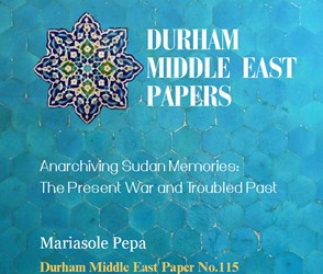 Pubblicato l’articolo Anarchiving Sudan Memories: The Present War and Troubled Past
