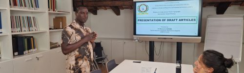 Il geografo burkinabè Moumouni Ouande in visita all’università di Padova